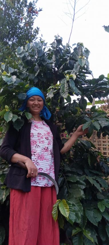 nepali coffee farmer